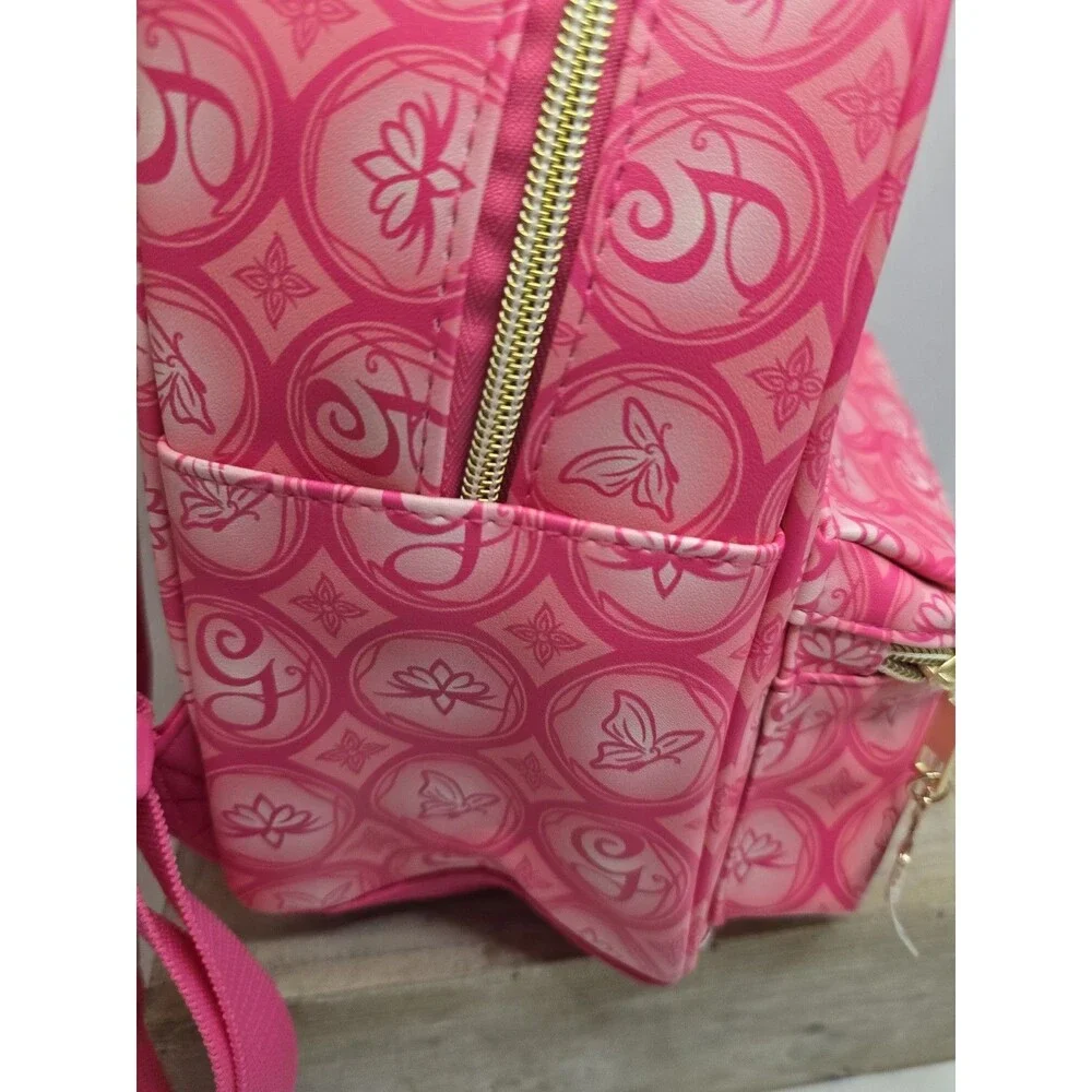 Wicked Mini Backpack Bag Pink Universal Studios Glinda Cosplay Purse Coin Pouch